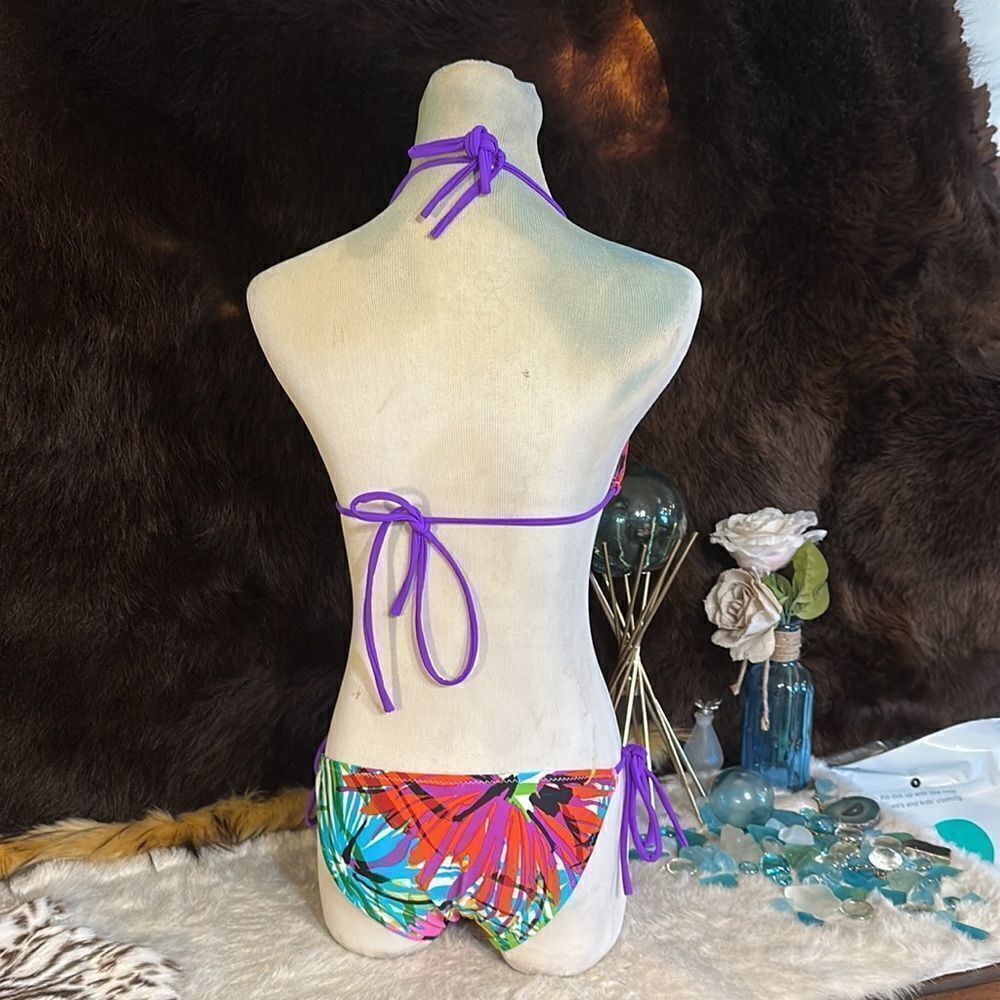 Ivory surf string bikini S (6032) - Picture 4 of 6